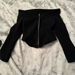 Zara, size small, black top